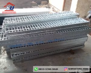 Steel Grating Murah Ready Stock Galvanis Hotdeep Panjang 6m Bisa Dipotong